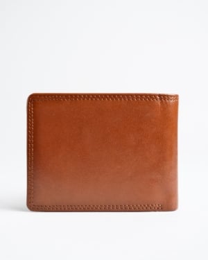 Cambridge - Men’s Original Leather Wallet (Cognac)