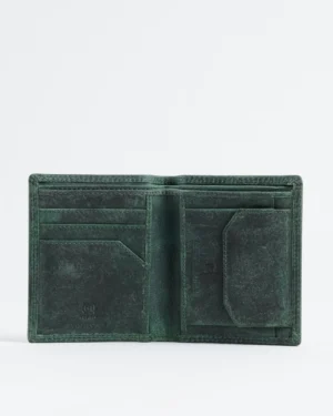 Hyde [Sleek Series] Men’s Original Leather Wallet (Rugged Pine)
