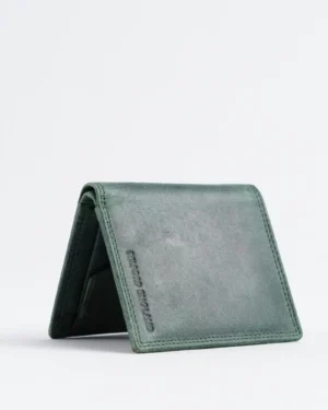 Hyde [Sleek Series] Men’s Original Leather Wallet (Rugged Pine)