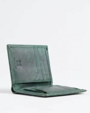 Hyde [Sleek Series] Men’s Original Leather Wallet (Rugged Pine)