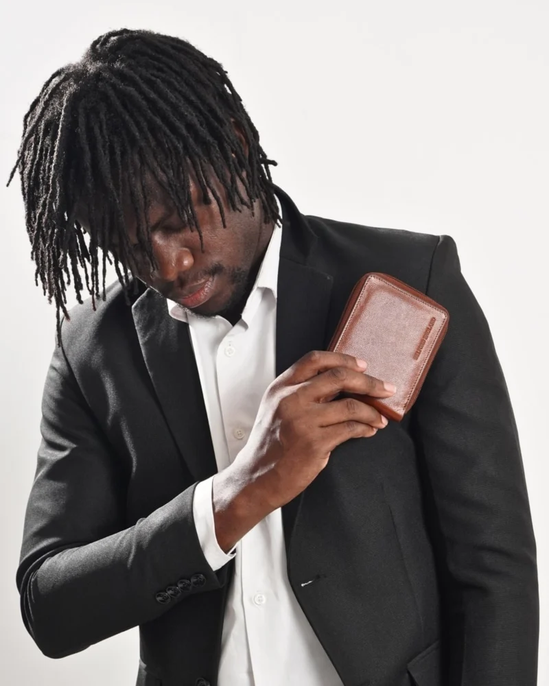 Harry - Original Leather Wallet (Zip Around Wallet)