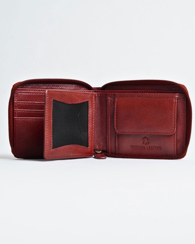 Harry - Original Leather Wallet (Zip Around Wallet)