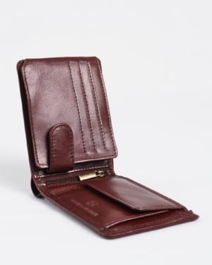 Cambridge Men’s Original Leather Wallet (Rich Brown)
