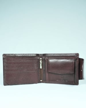 Derby - Men’s Original Leather Wallet (Cherry)
