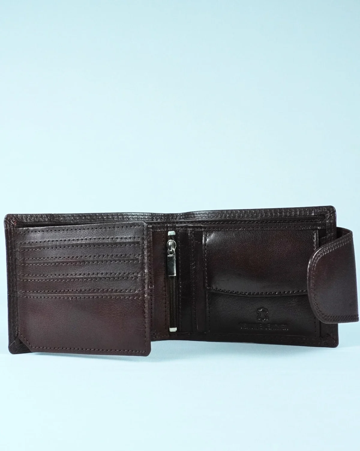 Derby - Men’s Original Leather Wallet (Cherry) Derby - Men’s Original Leather Wallet (Cherry)