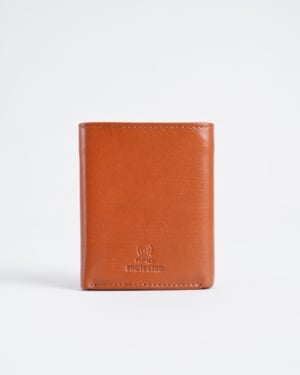 Dublin - Men’s Original Leather Trifold Wallet (Cognac)