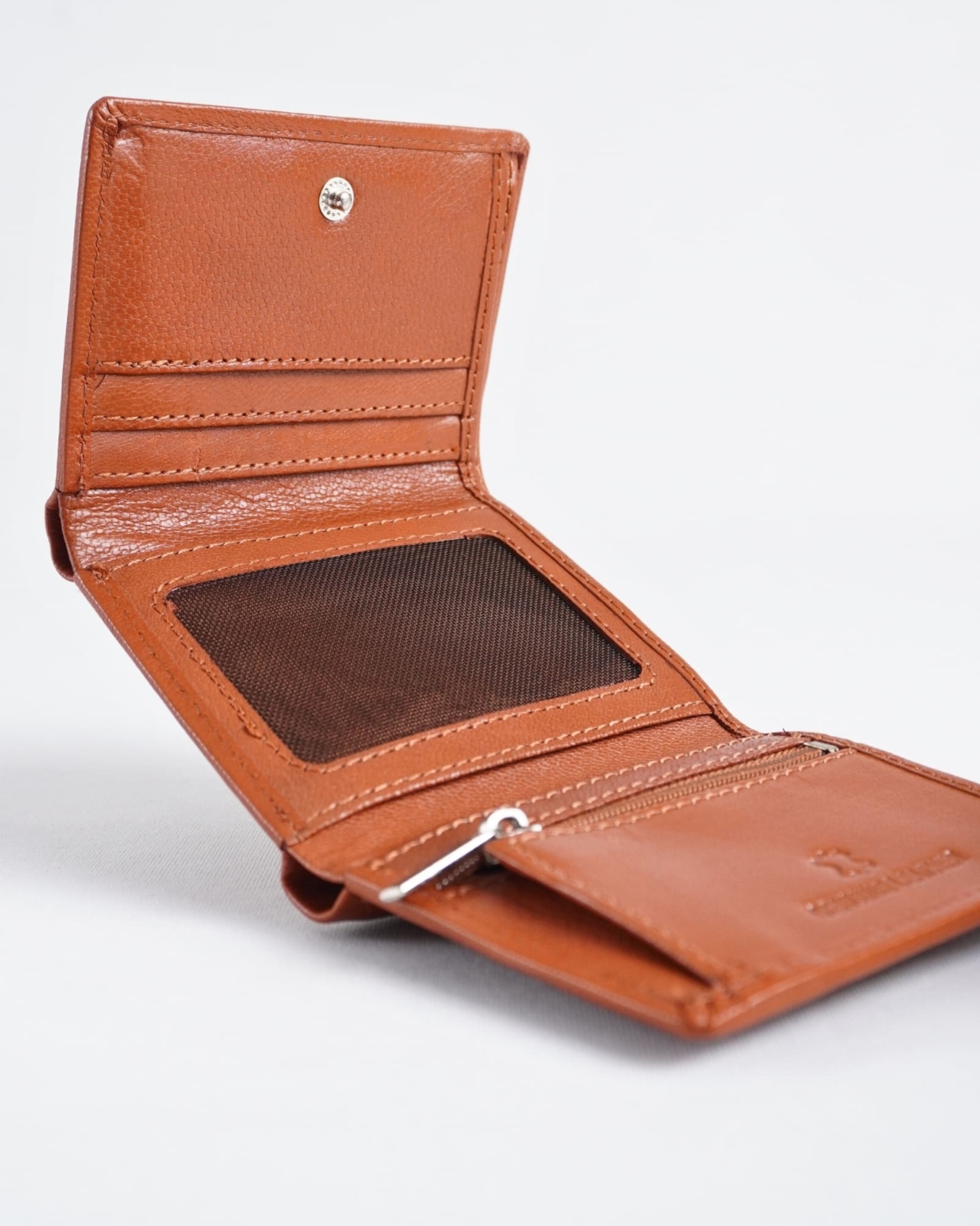 Dublin - Men’s Original Leather Trifold Wallet (Cognac) Dublin - Men’s Original Leather Trifold Wallet (Cognac)