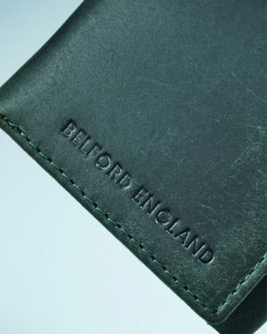 Dublin - Men’s Original Leather Trifold Wallet (Rugged Green)