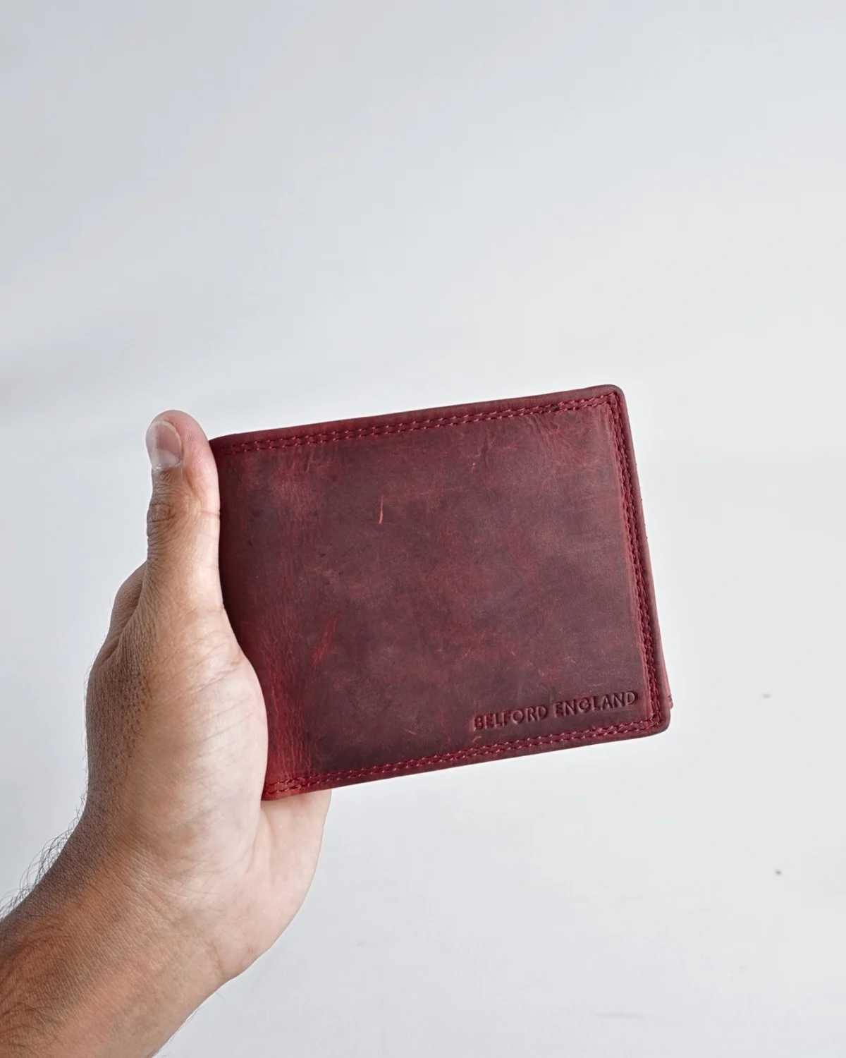 Harvard Men’s Original Soft Leather Wallet (Rugged Cherry) Harvard Men’s Original Soft Leather Wallet (Rugged Cherry)