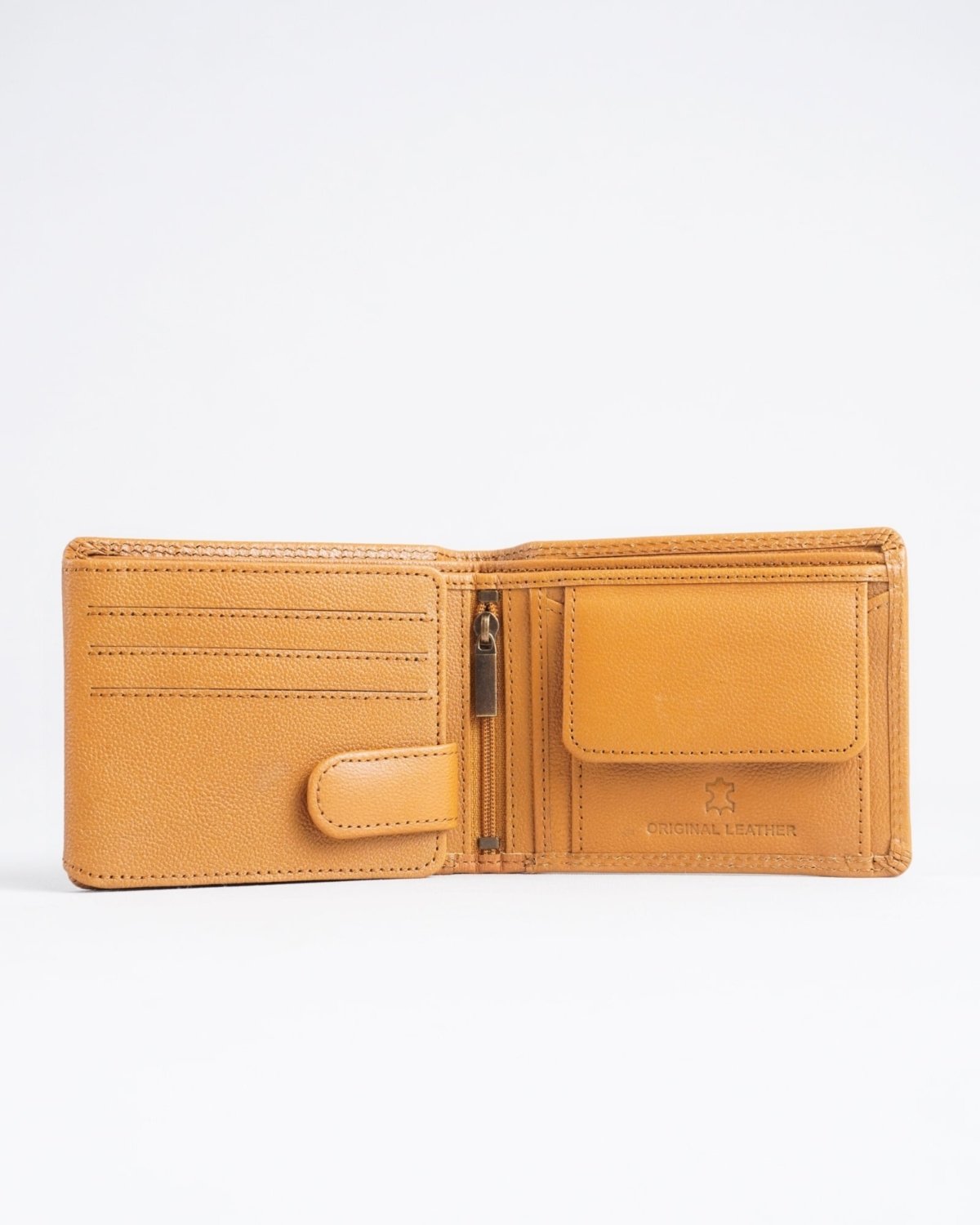 Cambridge - Men’s Original Leather Wallet (Executive Tan)