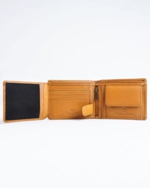 Cambridge - Men’s Original Leather Wallet (Executive Tan)