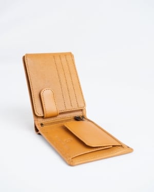 Cambridge - Men’s Original Leather Wallet (Executive Tan)