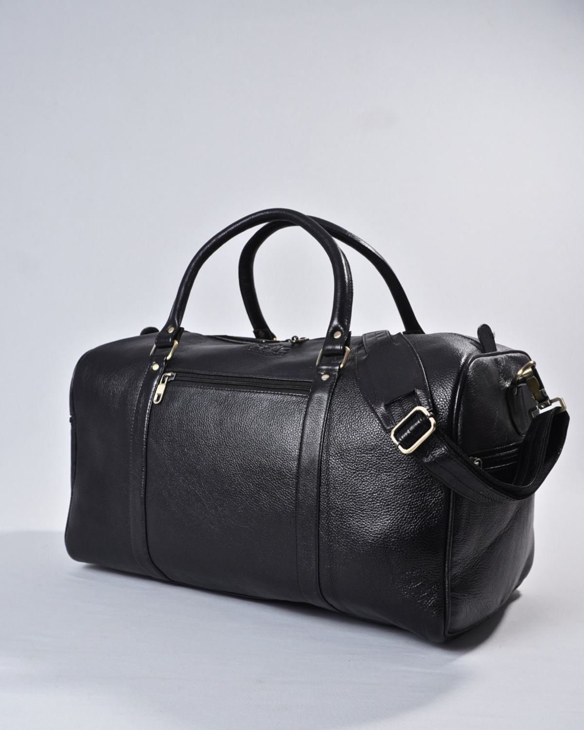 Classic Traveller - Original Leather Travel Bag (Black) Classic Traveller - Original Leather Travel Bag (Black)