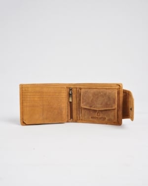 Derby - Men’s Original Leather Wallet (Rugged Tan)
