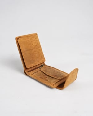 Derby - Men’s Original Leather Wallet (Rugged Tan)