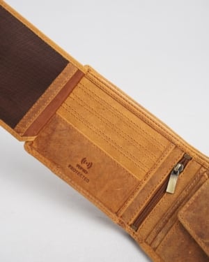 Derby - Men’s Original Leather Wallet (Rugged Tan)