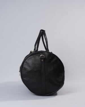 Weekender Duffle - Original Leather Travel Bag (Black)