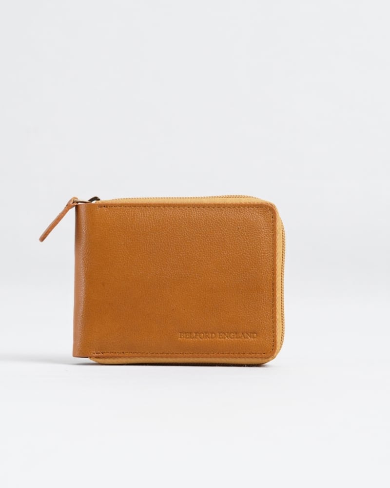 Tokyo Men’s Original Leather Wallet - (Rich Tan)