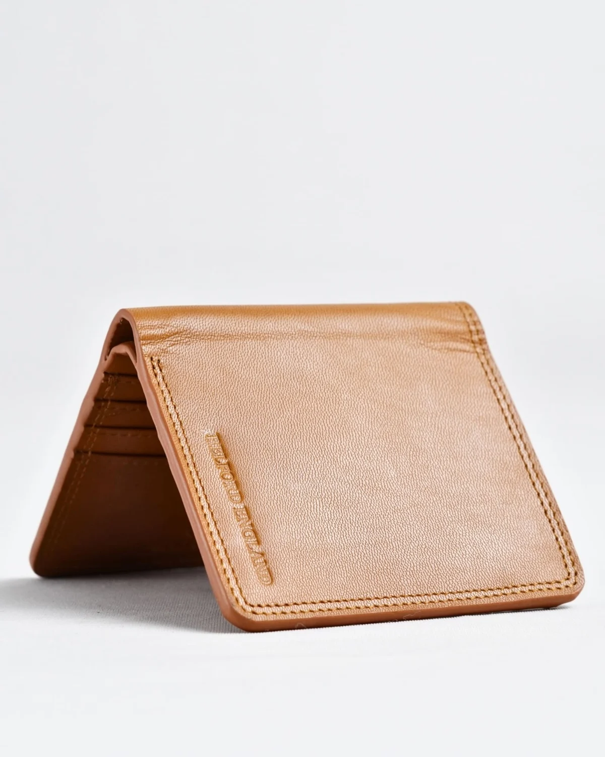 Aubrey - Men’s Original Leather Wallet (Almond Brown) Aubrey - Men’s Original Leather Wallet (Almond Brown)