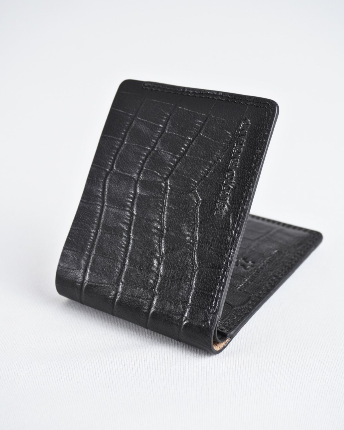 Berlin - Men’s Original Leather Wallet (Croco Black) Berlin - Men’s Original Leather Wallet (Croco Black)