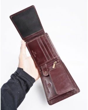 Cambridge Men’s Original Leather Wallet (Elite Cherry)