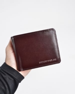 Cambridge Men’s Original Leather Wallet (Luxury Cherry)