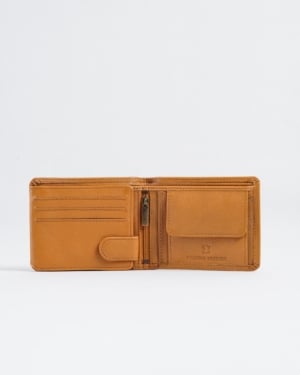 Cambridge - Men’s Original Leather Wallet (Rich Tan)