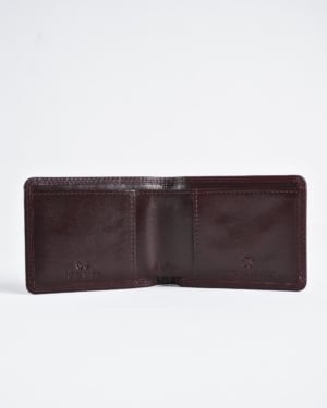 Conway - Men’s Original Leather Sleek Wallet (Cherry)