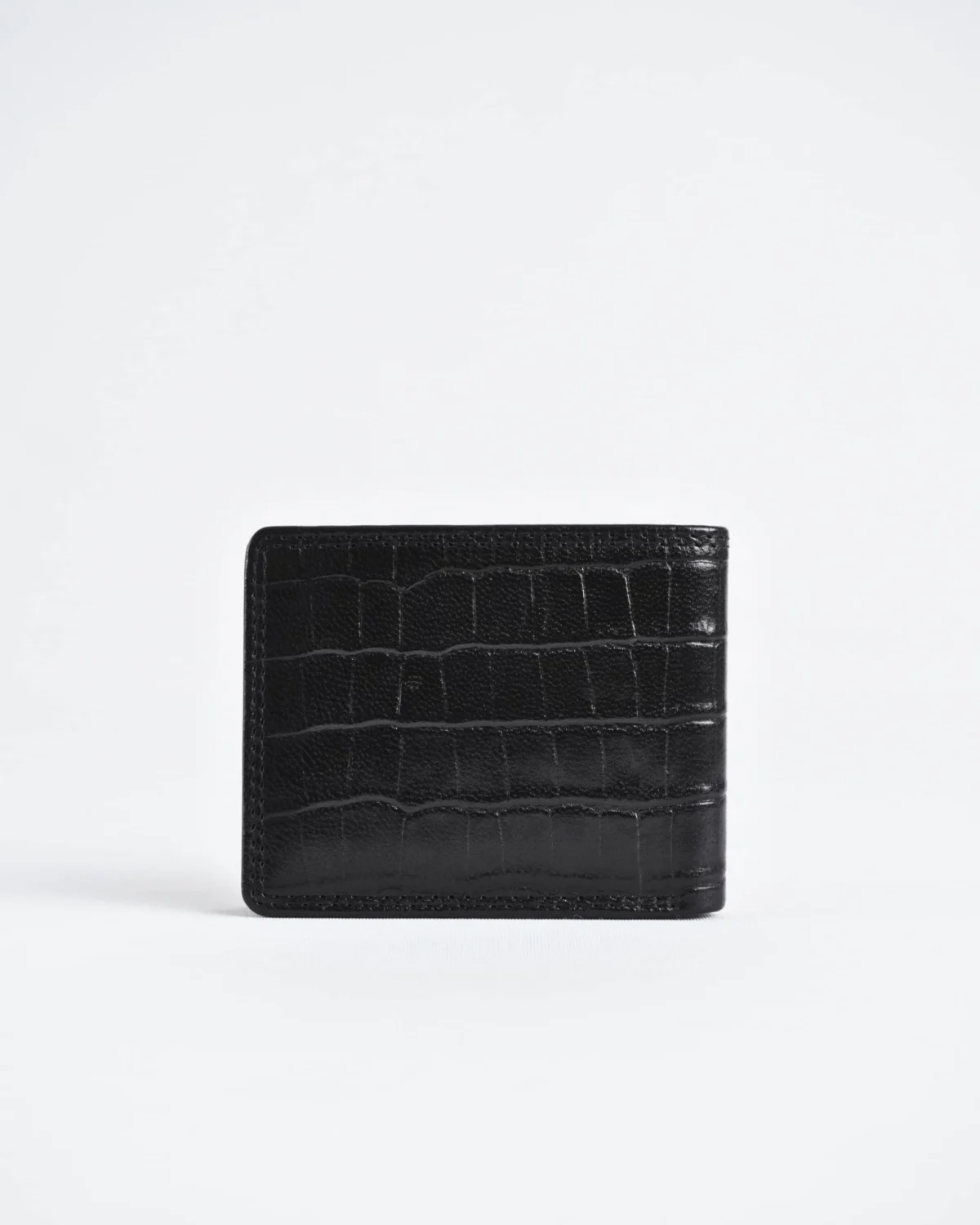 Conway - Men’s Original Leather Wallet (Croco Black) Conway - Men’s Original Leather Wallet (Croco Black)