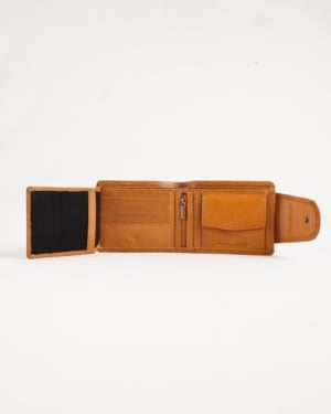Derby - Men’s Original Leather Wallet (Rich Tan)