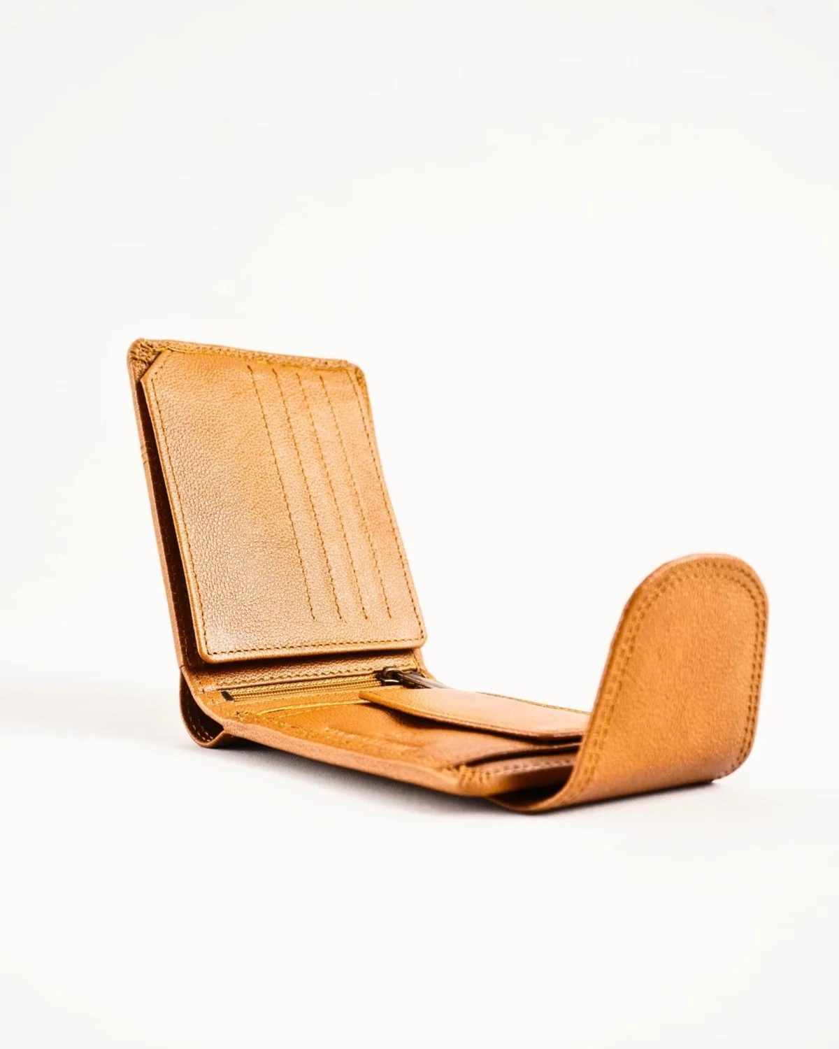 Derby - Men’s Original Leather Wallet (Rich Tan) Derby - Men’s Original Leather Wallet (Rich Tan)