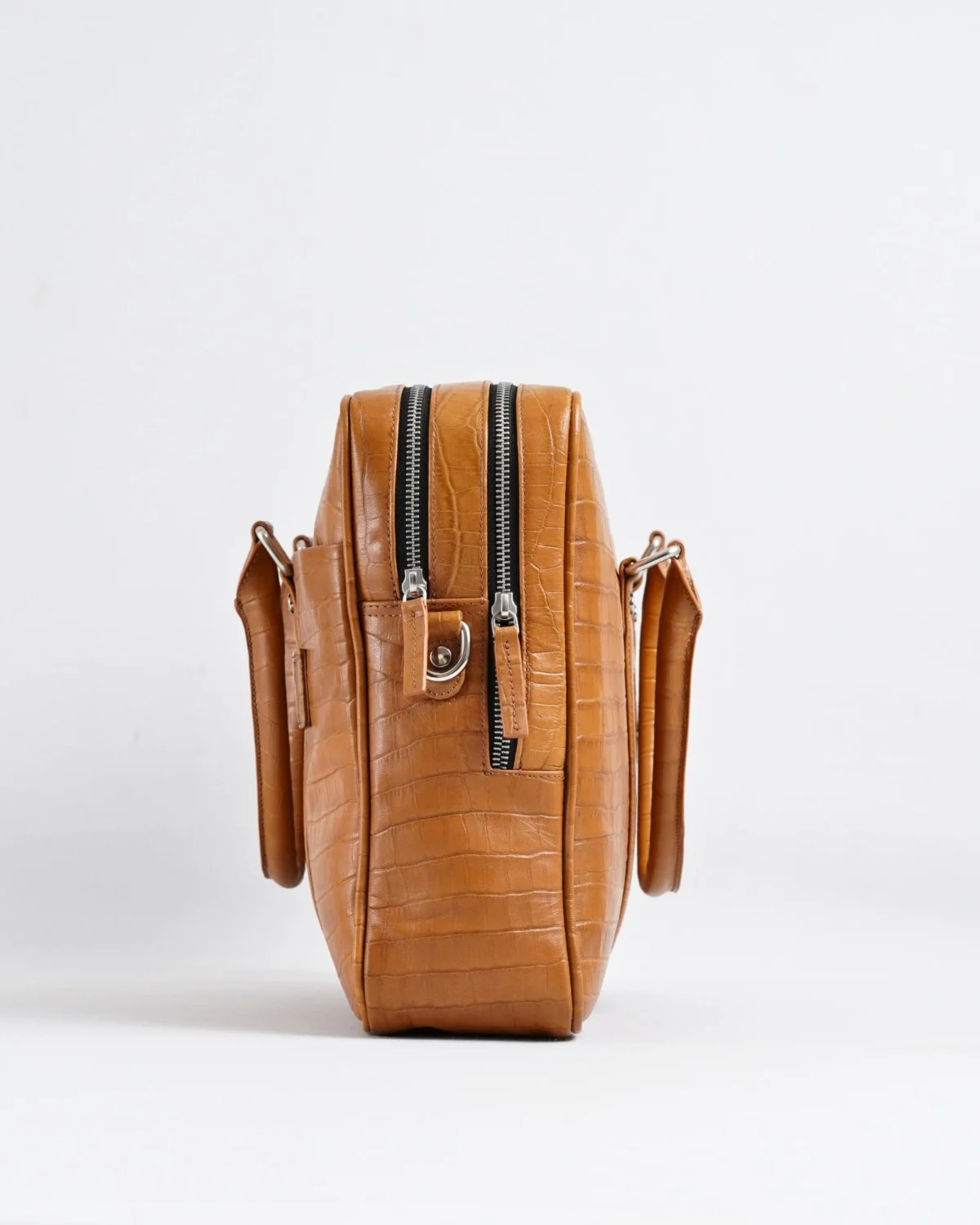 Executive Men's Original Leather Briefcase (Croco Rich Tan) Executive Men's Original Leather Briefcase (Croco Rich Tan)