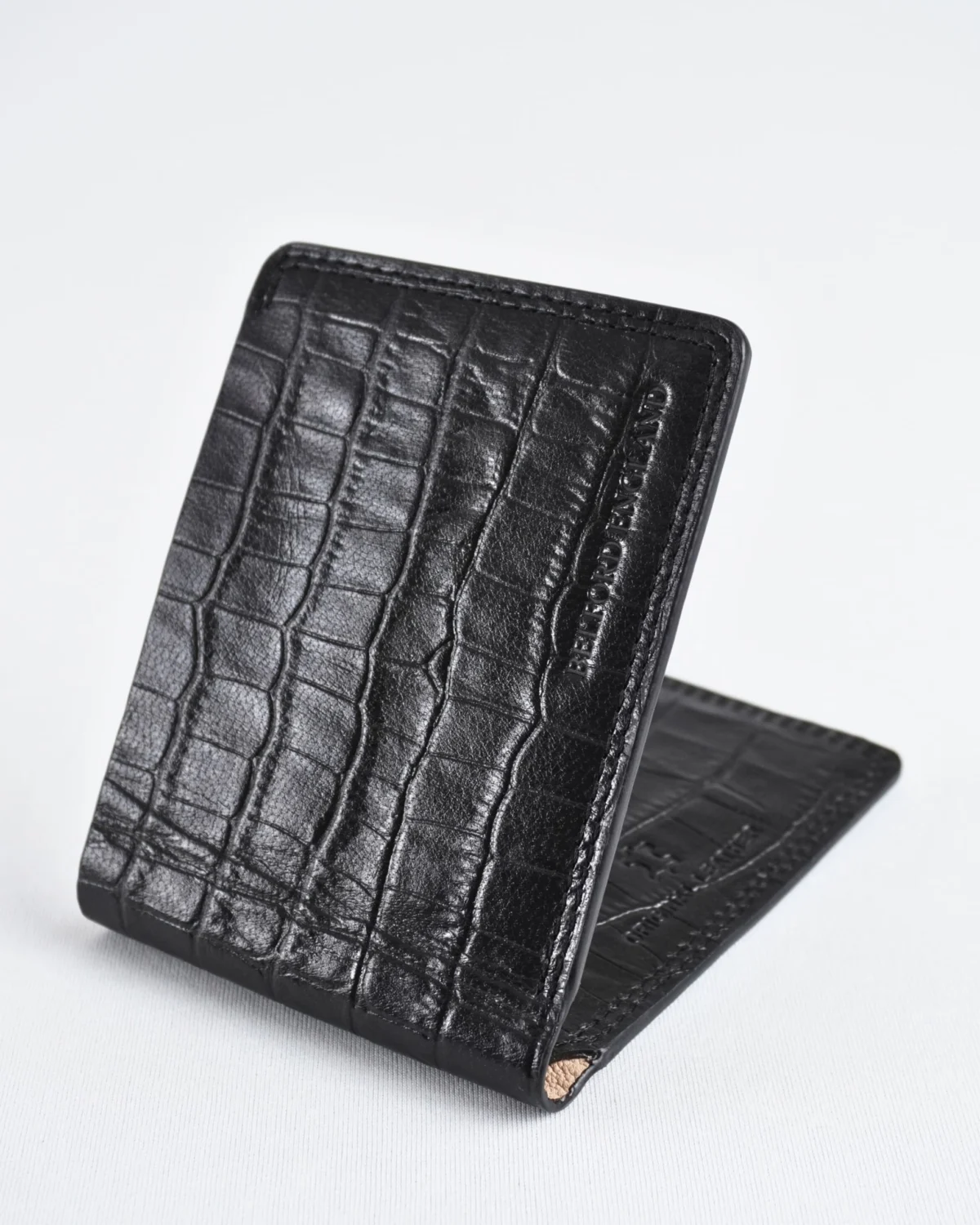 Heritage - Men’s Original Leather Wallet (Croco Black) Heritage - Men’s Original Leather Wallet (Croco Black)