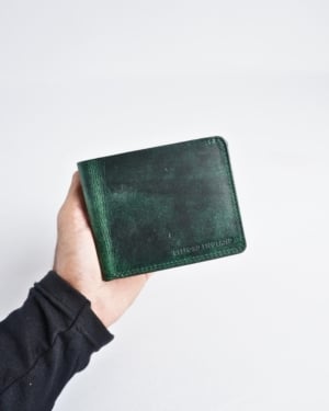 Heritage - Men’s Original Leather Wallet (Rugged Green)