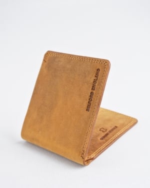 Heritage - Men’s Original Leather Wallet ( Rugged Tan)