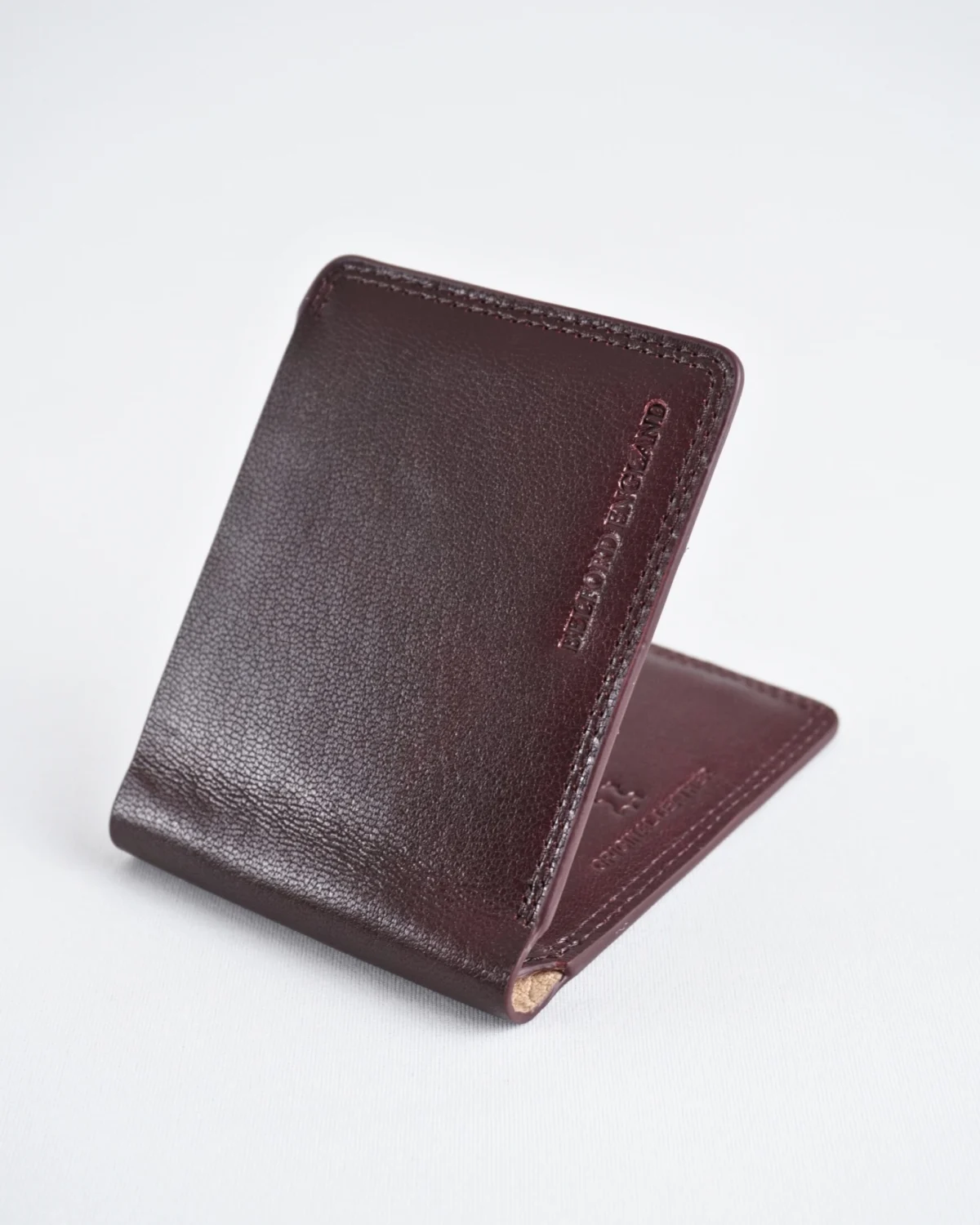 Heritage - Men’s Original Sleek Leather Wallet (Cherry) Heritage - Men’s Original Sleek Leather Wallet (Cherry)