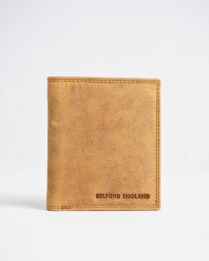 Hyde Men’s Original Leather Wallet (Rugged Tan)