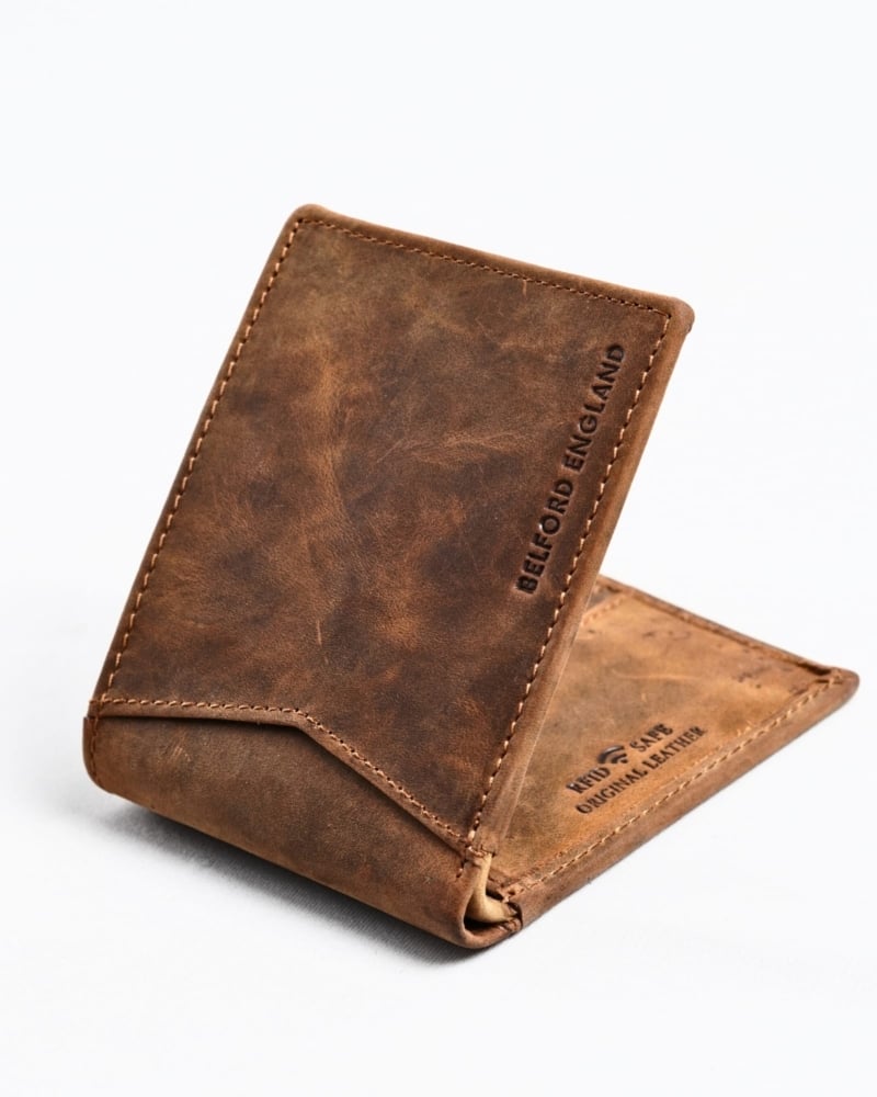 Marco Men’s Original Leather Wallet (Vintage Chestnut)