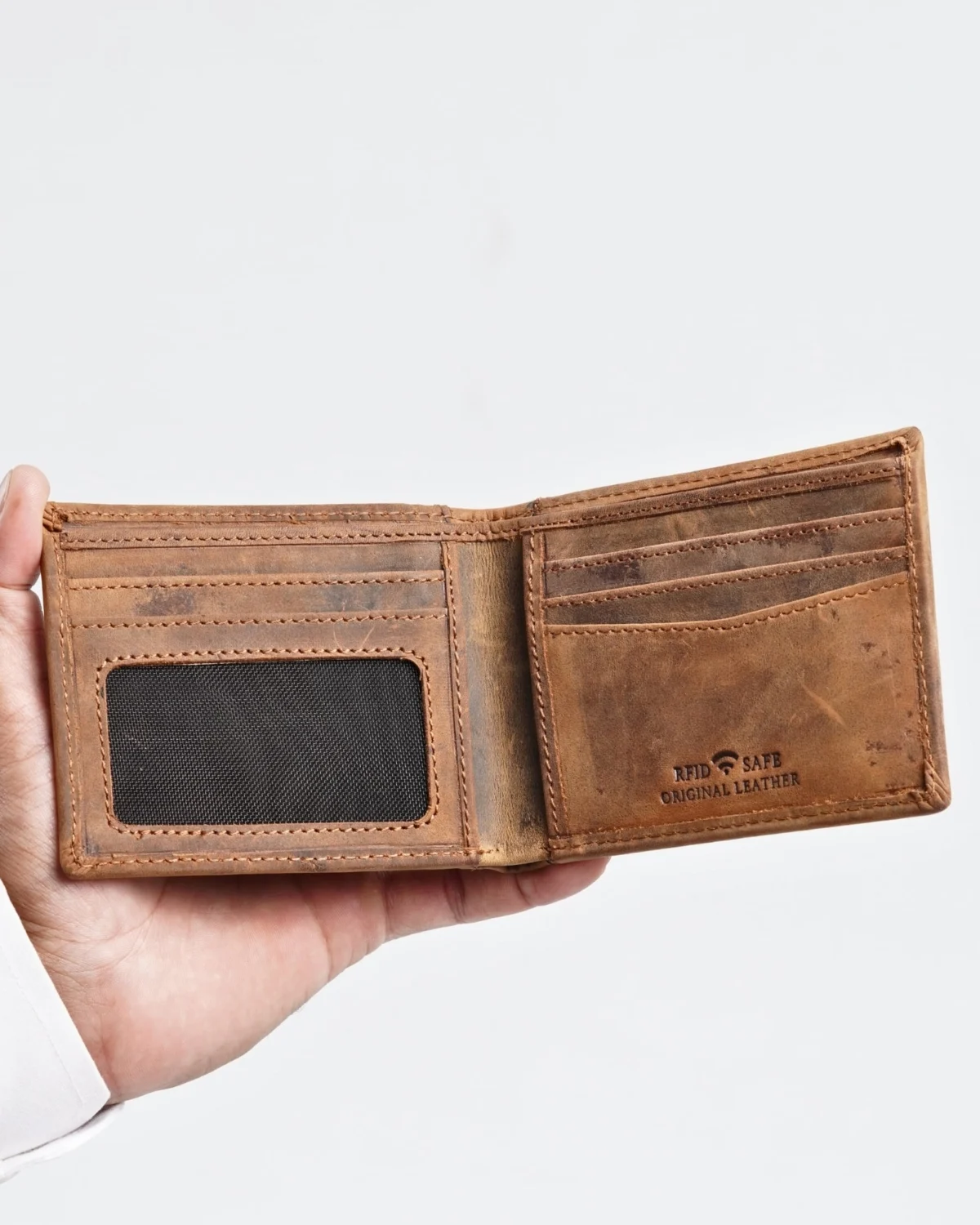 Marco Men’s Original Leather Wallet (Vintage Chestnut) Marco Men’s Original Leather Wallet (Vintage Chestnut)