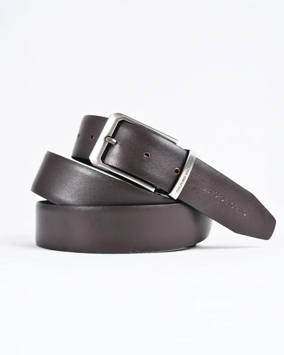 Mexico - Men's Original Leather Belt Reversible (Classic Black & Brown) Mexico - Men's Original Leather Belt Reversible (Classic Black & Brown)