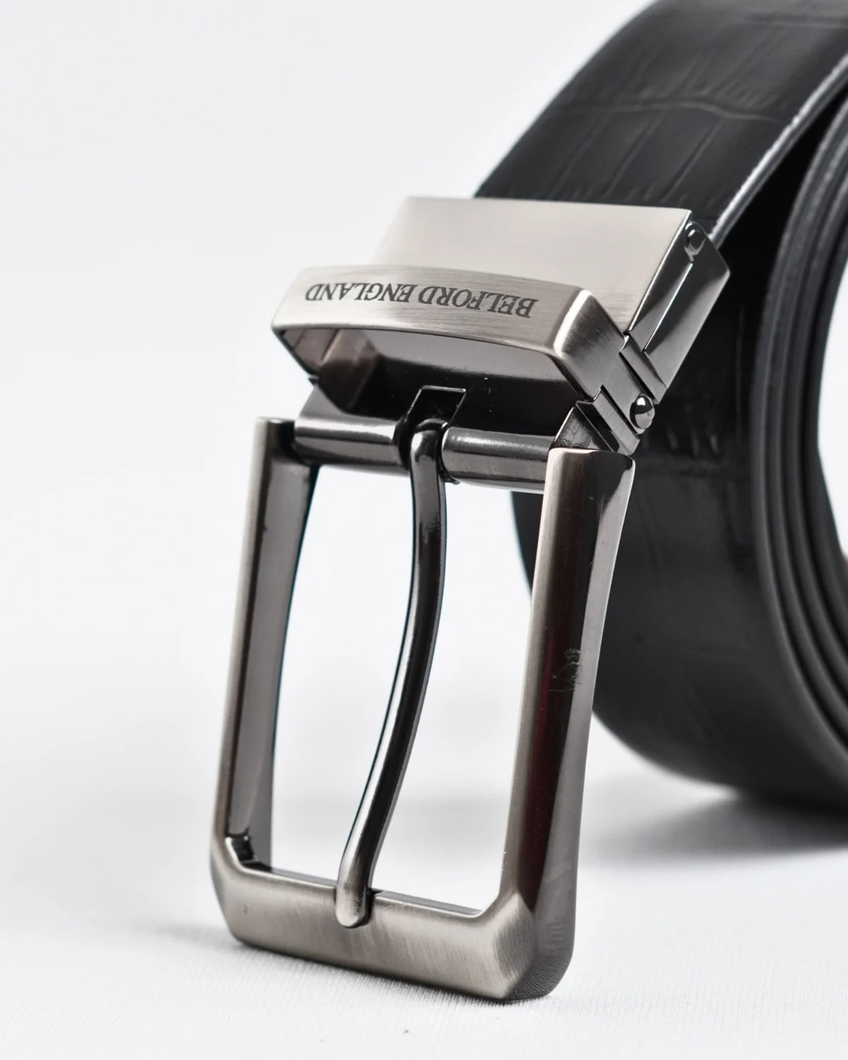 Arizona - Men's Original Leather Belt Reversible (Black & Tan) Arizona - Men's Original Leather Belt Reversible (Black & Tan)