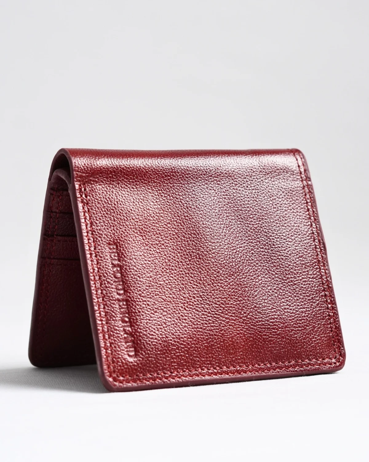 Aubrey - Men’s Original Leather Wallet (Brown & Cherry Blend) Aubrey - Men’s Original Leather Wallet (Brown & Cherry Blend)