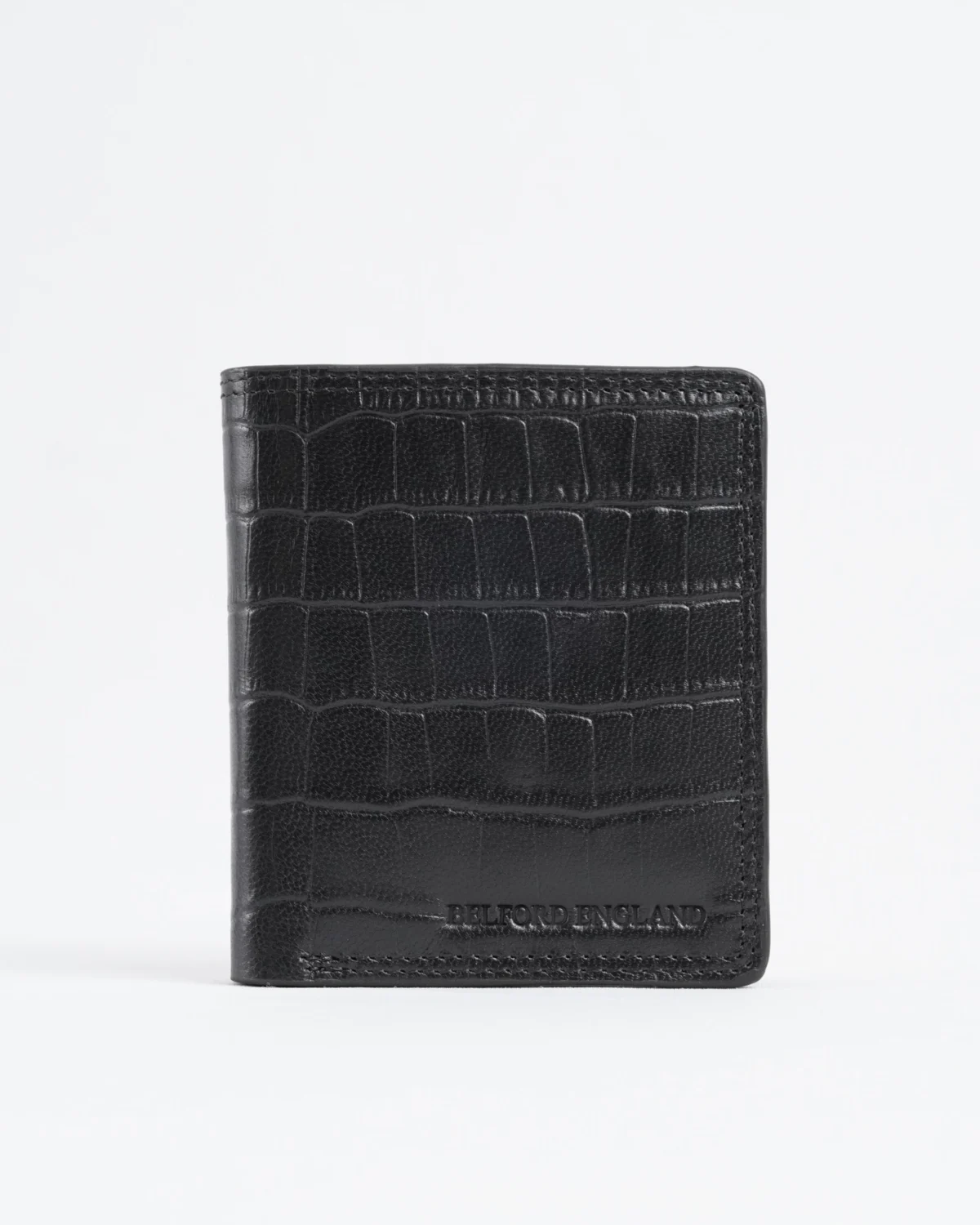 Aubrey - Men’s Original Leather Wallet (Croco Black) Aubrey - Men’s Original Leather Wallet (Croco Black)