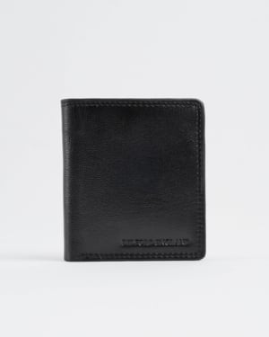 Aubrey - Men’s Original Leather Wallet (Jet black)