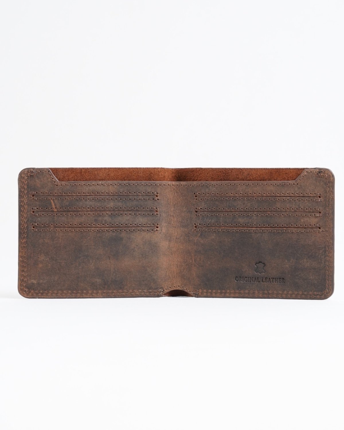 Heritage - Men’s Original Leather Wallet (Rugged Brown)