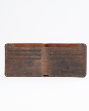 Heritage - Men’s Original Leather Wallet (Rugged Brown)