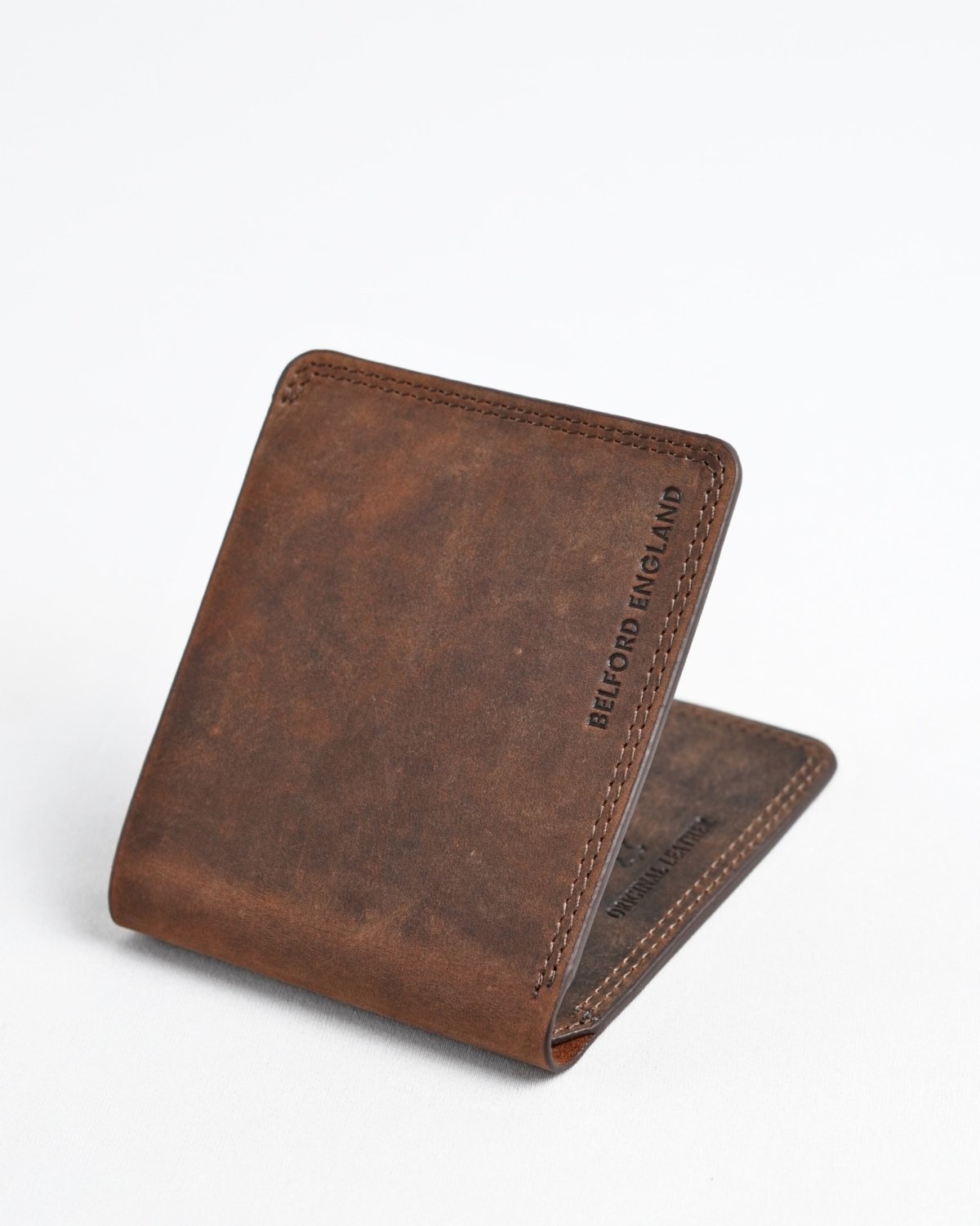 Heritage - Men’s Original Leather Wallet (Rugged Brown)