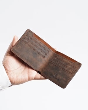 Heritage - Men’s Original Leather Wallet (Rugged Brown)