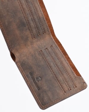 Heritage - Men’s Original Leather Wallet (Rugged Brown)
