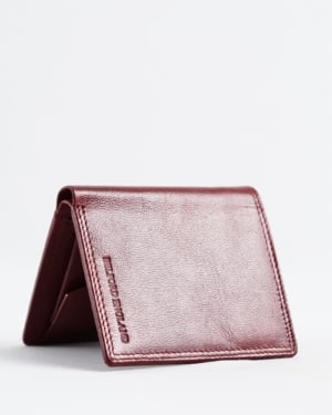 Hyde Men’s Original Leather Wallet (Brown & Cherry Blend)
